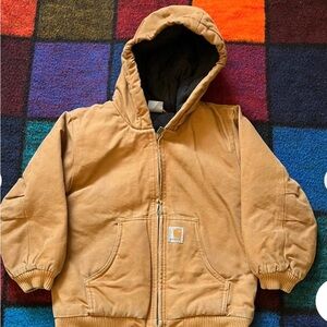 Carhartt Brown Hooded Jacket